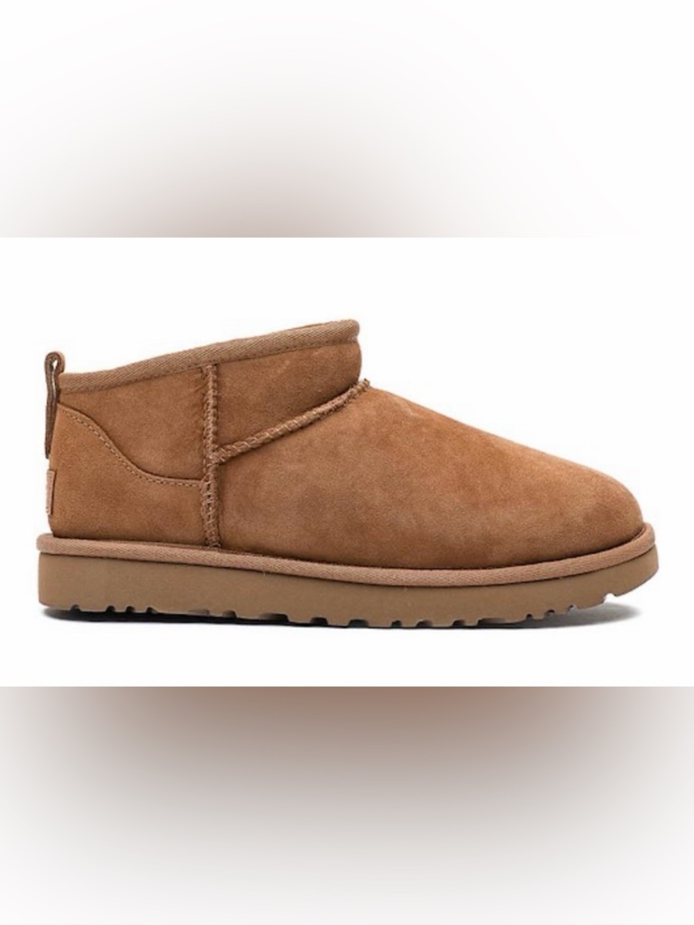 UGG classic ultra mini in Chestnut